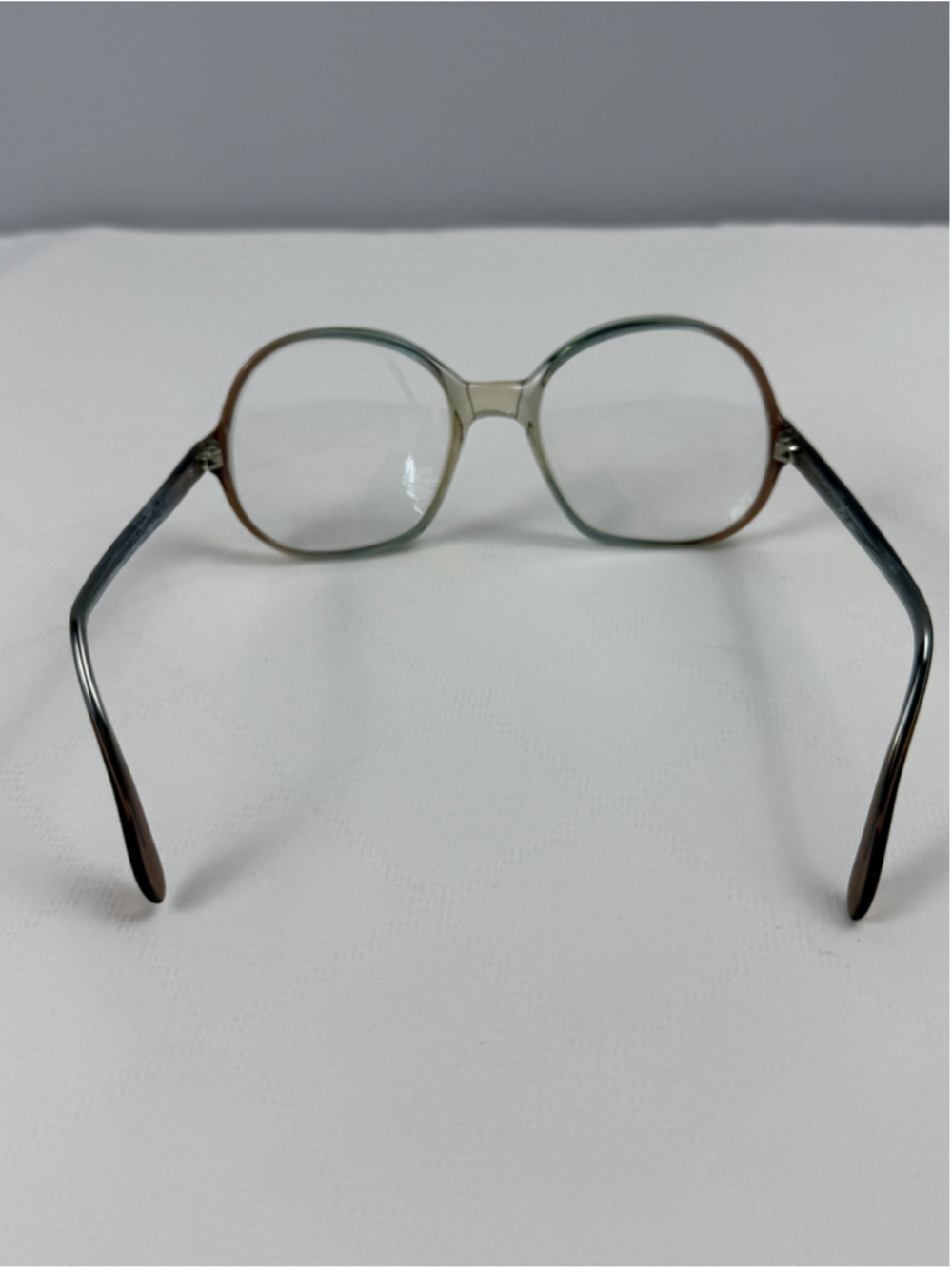Vintage Mundial Celine Brown Green Women Eyeglasses Plastic Frame (frame only) - Picture 3 of 6